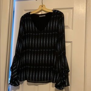 Octavia ruffle sleeve blouse from LeTote